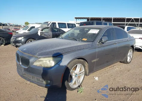 2012 BMW 750I z USA, uszkodzony, nr VIN WBAKA8C59CDX01450